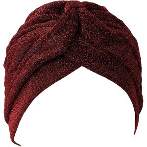 Allecto plus - Tulbandmuts voor dames met twist plissé design - Roze - Chemotherapie - Haaruitval - Alopecia - Eenheidsmaat