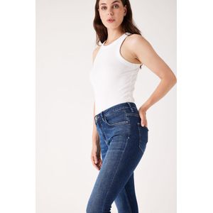 GARCIA Celia Dames Skinny Fit Jeans Blauw - Maat W33 X L30