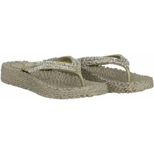 ILSE JACOBSEN Teenslipper 'CHEERFUL08M'  goud