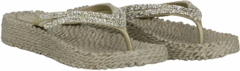 ILSE JACOBSEN Teenslipper 'CHEERFUL08M'  goud