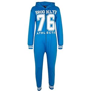 Athletic Onesie voor Kinderen - Turquoise Kleur 9-10 jaar