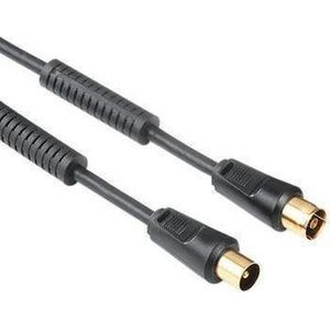 Hama Antenna Cable Coaxial Male Plug - Coaxial Female Jack, 5 m, 75 dB