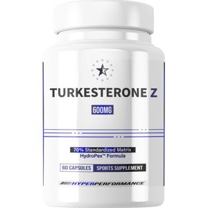 Turkesterone Supreme 70% met HydroPex™ - 60 V-Capsules (600mg) - Apex®