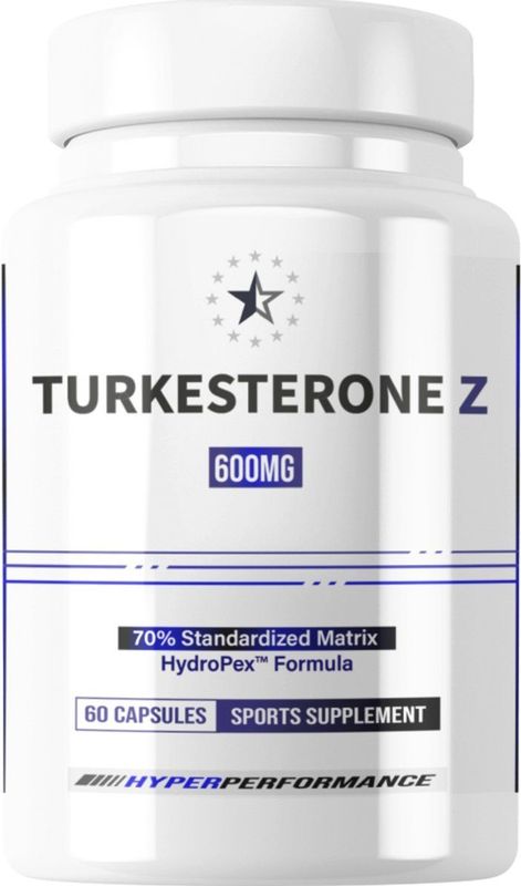 Turkesterone Supreme 70% met HydroPex™ - 60 V-Capsules (600mg) - Apex®