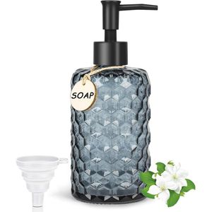 Stylishe Zeepdispenser met Honingraatdesign voor Badkamer en Keuken - Navulbaar en Duurzaam