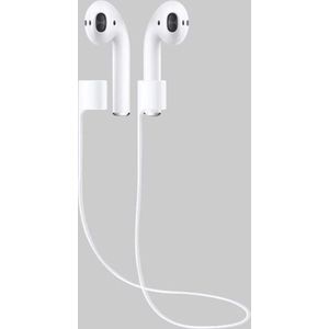 Hiden - Airpods Draad - Kabel - Oortjes - Siliconen - Accessoires | Wit