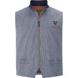 Sweatbodywarmer DUKE MADDOC donkerblauw patroon