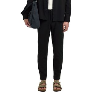 SELECTED HOMME - Slh172-Slim Tape Lorent Flex Pants - Zwart - Katoen