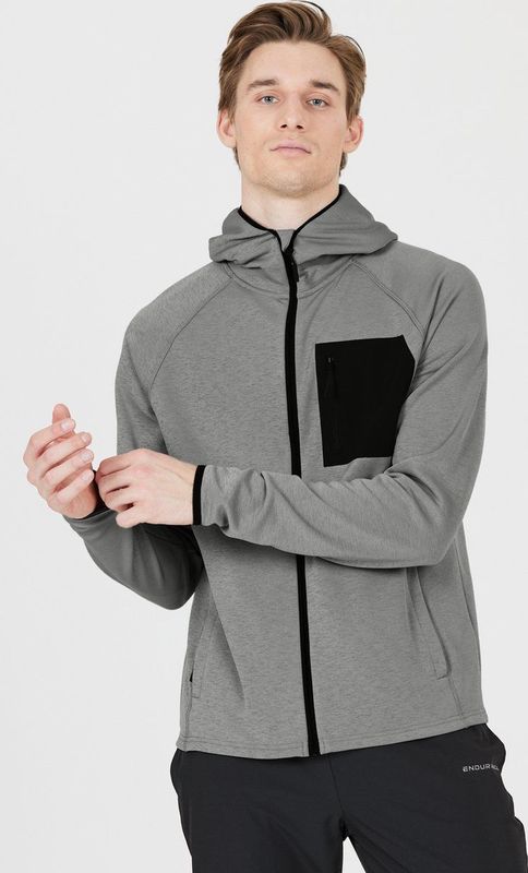 ENDURANCE - Deerto - Fleece-jas - Grijs/Zwart