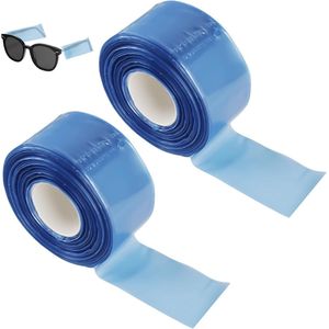 Wegwerp brillenbescherming - 400 stuks - brillenpootbescherming - wegwerpbril - brilpootbeschermer - bescherming voor kappers - haarkleuring accessoires - thuis