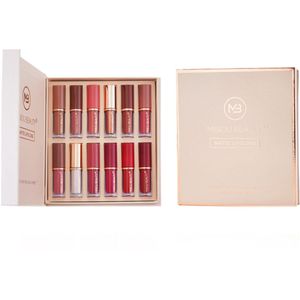 NAXSIR Lipgloss Set,Waterdichte Lippenstift,Mode Cosmetica,Zijde Zacht