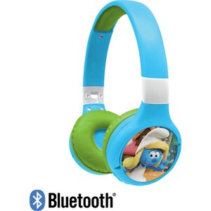Lexibook - HPBT010SF - Hoofdtelefoon - Blauw/Groen - 2-in-1 Bluetooth & Bekabeld