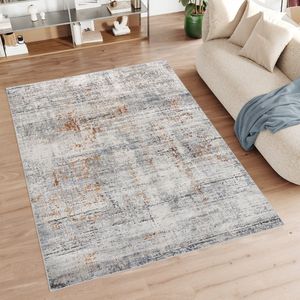 Tapiso Feyruz Vloerkleed Grijs Licht Modern Slaapkamer Woonkamer Tapijt Maat- 160x230