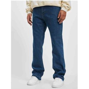 DEF - Loose Fit Denim Broek rechte pijpen - Taille, 32 inch - Blauw