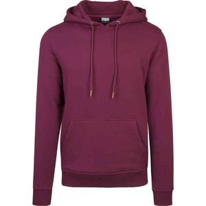 Urban Classics - Basic Sweat Hoodie/trui - XS - Bordeaux rood