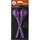 Stagg Maracas EGG-MA L/PP Paars