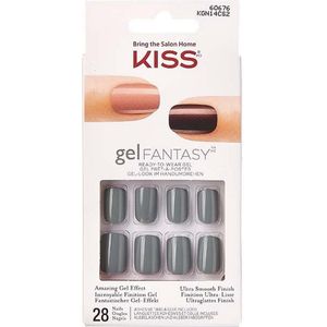 Kiss Gellak Gel Fantasy Nails - Kunstnagels - 28 stuks - Nepnagels - Lit Within