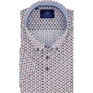 Eden Valley casual overhemd korte mouw wit