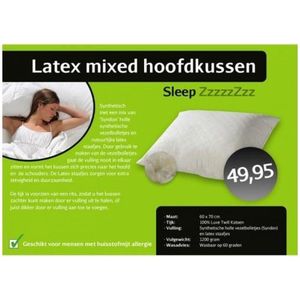 Hoofdkussen Latex Dreampearls Mix