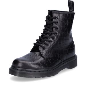 Dr. Martens - 1460 Croco - Laarzen - Zwart