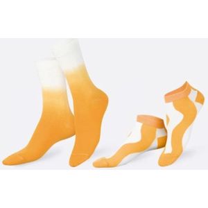 Eat my socks 2 paar sokken Iced Tea mango