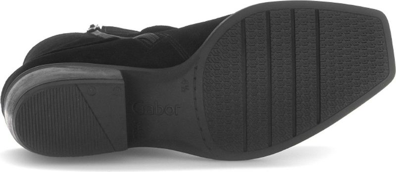 Gabor enkellaars 75.915.17 Zwart Suede