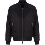 Armani Exchange - 6dzb01-zn4wz - Jas - Zwart - Volledig Gewatteerd Bomberjack