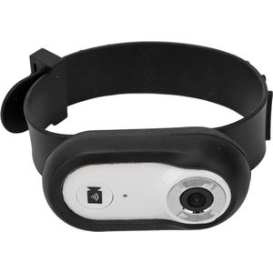 120° Wide Angle Cat Collars Camera - Sports Action Camera - Mini Body Small Cam - HD Security Camera for Indoor Outdoor - 8G TF Card - WHITE