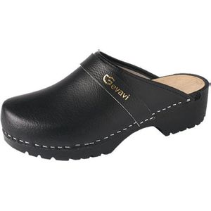 Gevavi - Dinan open schoenklomp PU - Zwart - Maat 48