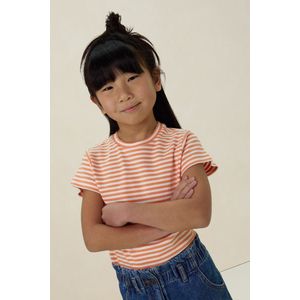 Sissy-Boy - Oranje gestreept t-shirt