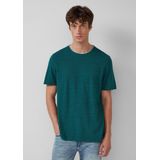 s.Oliver - T-shirt - Bottle green - Korte Mouwen - Regular Fit