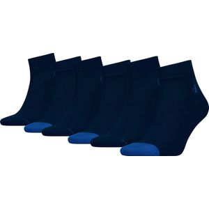 SOKKEN 6 PACK Scotch & Soda kwartsokken voor heren in een verpakking van 6