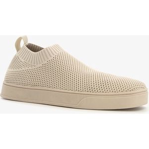 Hush Puppies lage dames sok sneakers beige - Maat 39 - Uitneembare zool