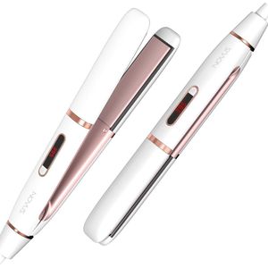 2-in-1 Stijltang en Krultang met Automatische Uitschakeling - Snel Opwarmend en Instelbare Temperatuur