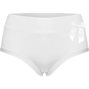 Dames slips 3 pack Fine women katoen met bamboe effen wit M