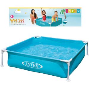 Intex Mini Frame Pool - Opzetzwembad - 122 x 122 x 30 cm