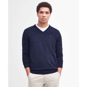 Barbour - MKN0341 - V-hals Trui - Blauw - Wol
