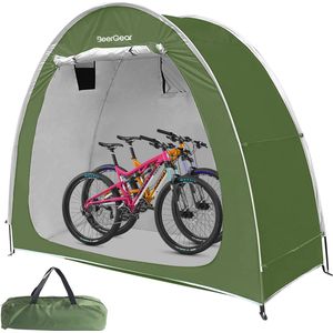 Fietstent - Schuurtent Camping - Opbergtent - Groen