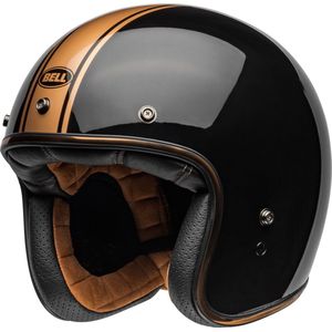 Bell - Moto Custom 500 - Open Helm - Gloss Black/Bronze - Veilig en Stijlvol