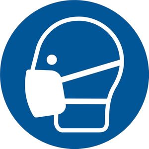 Bord - 180 mm - Rond - Social Distance - 1270180929