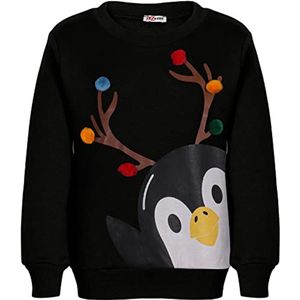 Kerstmis Jumper Sweatshirt met Pinguïn Design voor Kinderen