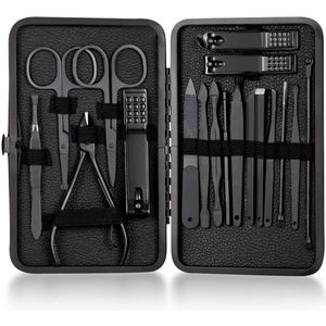 Azomor® Complete 18-delige manicure- en pedicureset met reisetui voor dagelijks gebruik