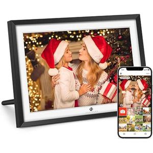 Equivera Digitale Fotolijst - 10.1 Inch - WiFi - 32GB - HD IPS - Rotatie