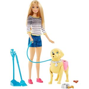 Barbie Wandelen en Trainen Puppy