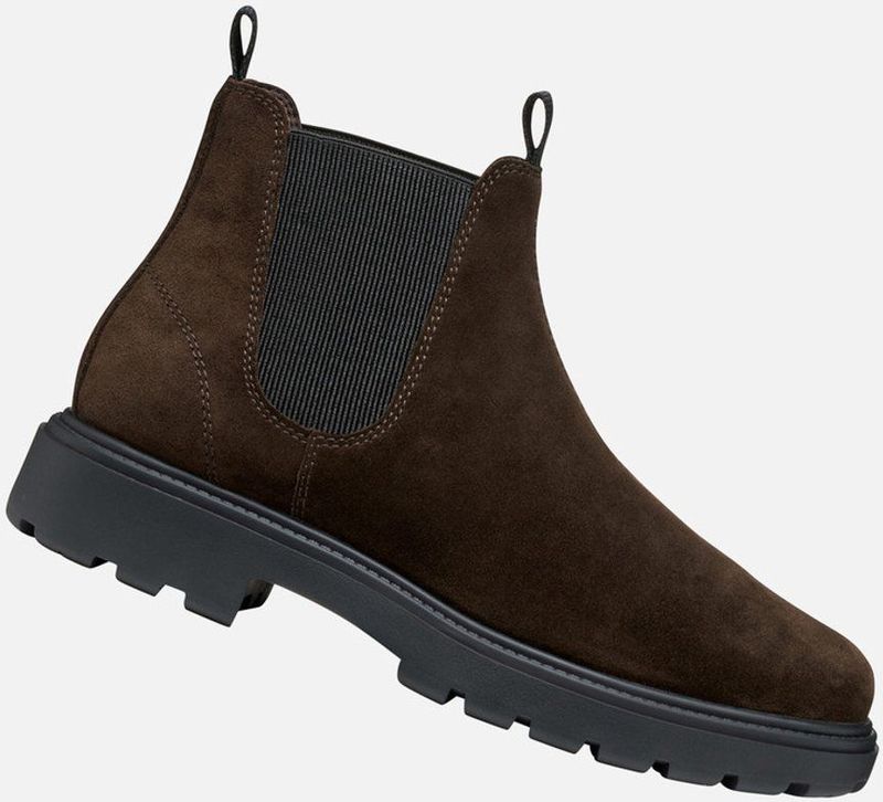 GEOX - Spherica EC7 - Enkellaarsjes - Donkerbruin