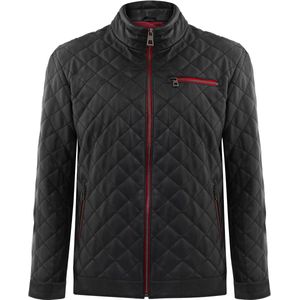 Felix Hardy - Leren Jas - Zwart - Heren - Met Rits