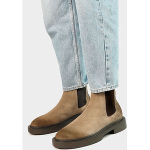 Sacha - Heren - Beige suède Chelsea boots - Maat 42