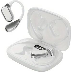 AI Translator Earbuds – Real-Time Vertaal Oordopjes met Bluetooth 5.3 – 145+ Talen – Noise Cancelling – Perfect Cadeau voor Kerst & Sinterklaas voor Reizigers, Studenten, Werk & Sport – Luxe Design in Champagne Beige, Zwart & Wit | House of Discovery