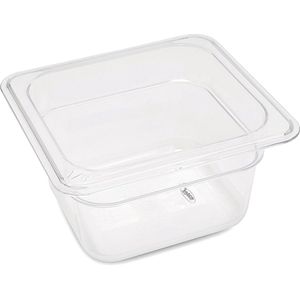 Maxima Gastronorm Bak 1/6 GN 10 cm Diep Polycarbonaat