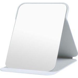 Reisspiegel, inklapbaar, inklapbaar, draagbare make-upspiegel, inklapbare reisspiegel voor tafelblad, handheld, thuis en op reis (groot, 20,5 x 15,5 cm)